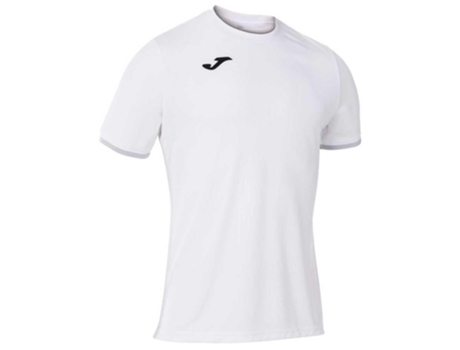 Camiseta de Hombre para Running JOMA Campus Iii Blanco (XL)