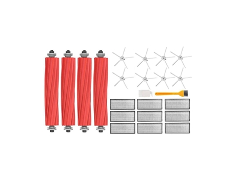 Acessórios de Aspirador Cepillo principal S7 Cepillo lateral de filtro S7 para piezas de aspiradora de robot T7 S7 Kit de piezas de repuesto
