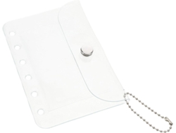 Carpeta Portatarjetas Fotográficas A7 Pvc Transparente 6 Bolsillos Ligera Fácil Transportar Organizar Tarjetas