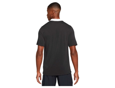 Polo de Hombre para Fútbol NIKE Dri Fit Park Negro (M)