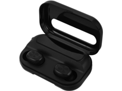 Auriculares Inalámbricos Para Juegos Con Micrófono Con Cancelación De Ruido, Diseño Invisible En Plástico Negro.
