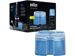 BRAUN C&C CLEANING CARTRIDGE TRANSPARE