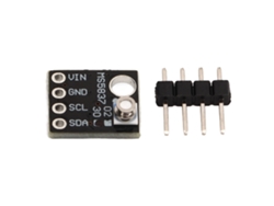 Veloriskku-módulo Sensor De Pressão 24 Bits 0-30bar Impermeável Gás Líquido Gy-ms5837 30ba