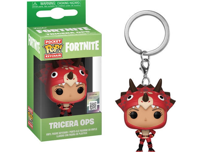 POP KEYCHAIN: FORTNITE S2 - TRICERA OPS