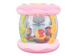 Juguete educativo para bebés con proyector musical y luces giratorias.