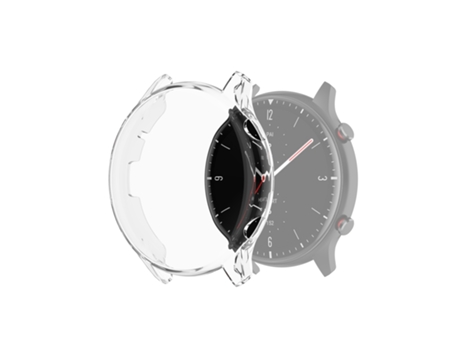 Amazfit GTR 2 A1951 Funda protectora de galvanoplastia de TPU de cobertura total (transparente)