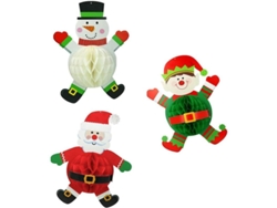Adornos Navideños Colgantes Con Forma De Panal, Adornos Para El Árbol De Navidad.