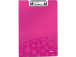 Cubierta con clip LEITZ WOW Rosa (A4 - Capacidad: 75 hojas)