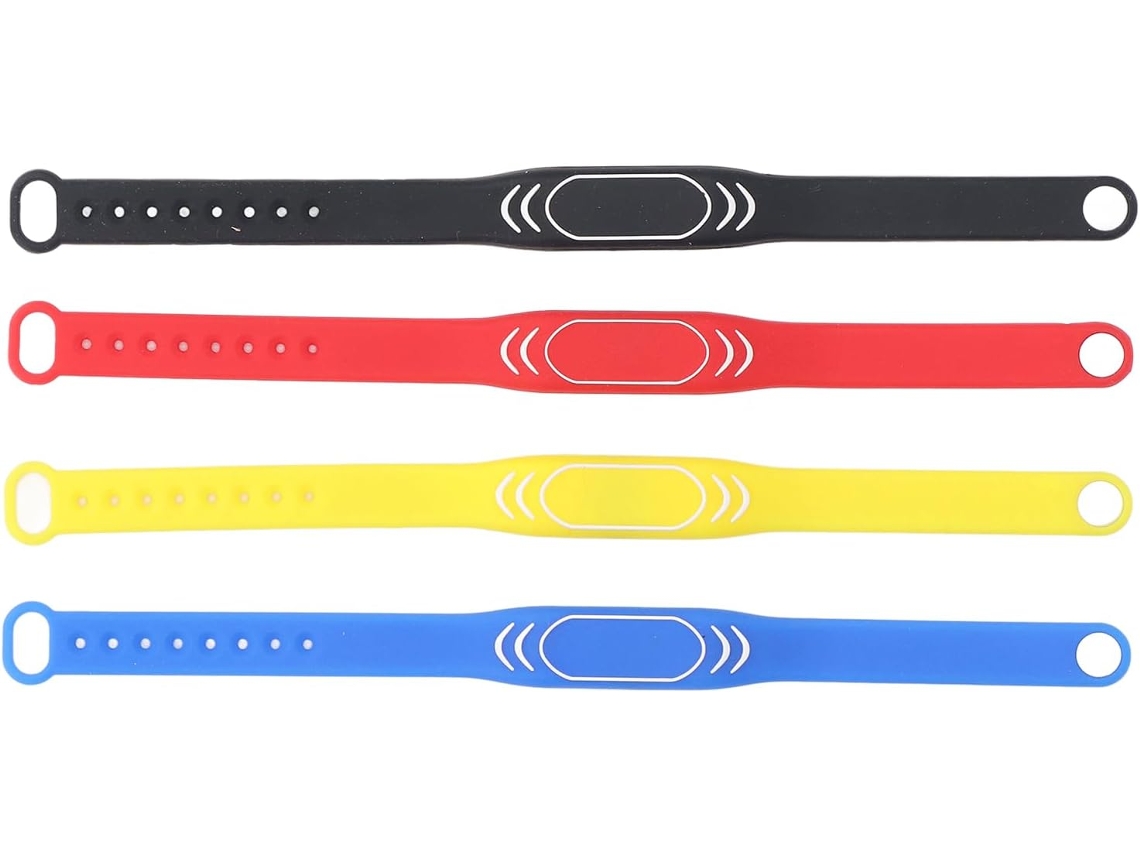 Pulsera Nfc T5577id Silicona Para Control De Acceso, Ascenseur, Sistema De Presencia - 4 Colores
