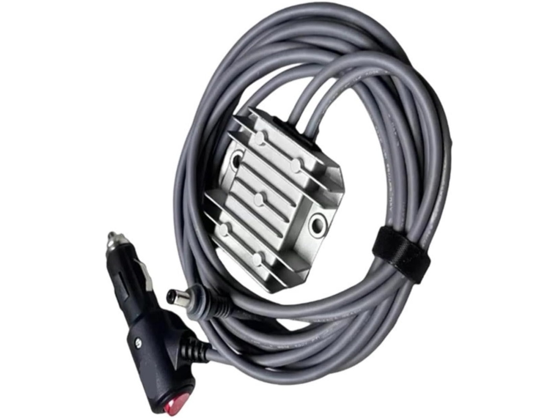 Fuente De Alimentación Para Coche De Alta Resistencia De 12v/24v A 30v 3.5a Con Procesador De Potencia Para Camping.