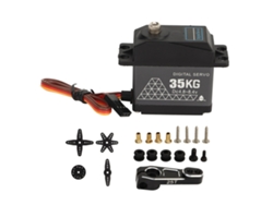 Servo Digital Metal De Alta Torção 35kg Para Carro E Robô Controle Remoto 1/8 1/10 1/12
