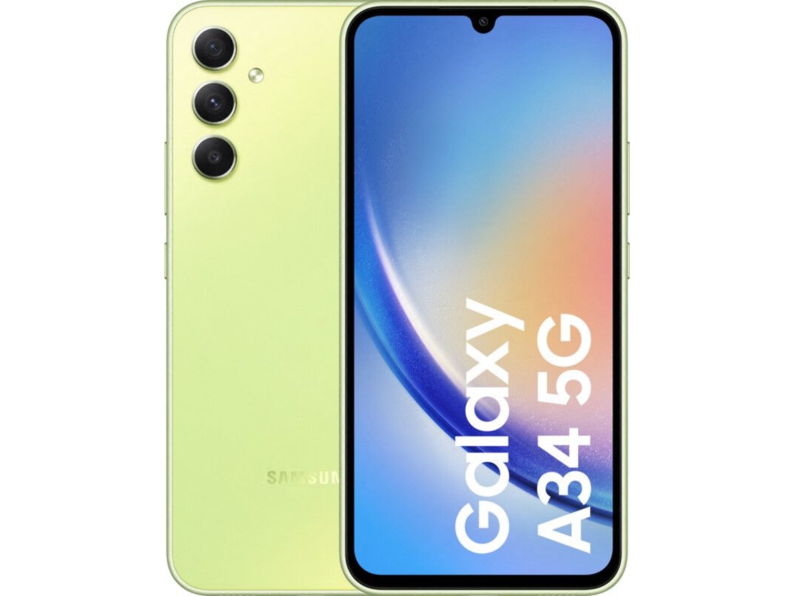 Galaxy A34 5G Samsung (reacondicionado Con Marcas Mínimas 128 GB Verde) (Dual SIM)