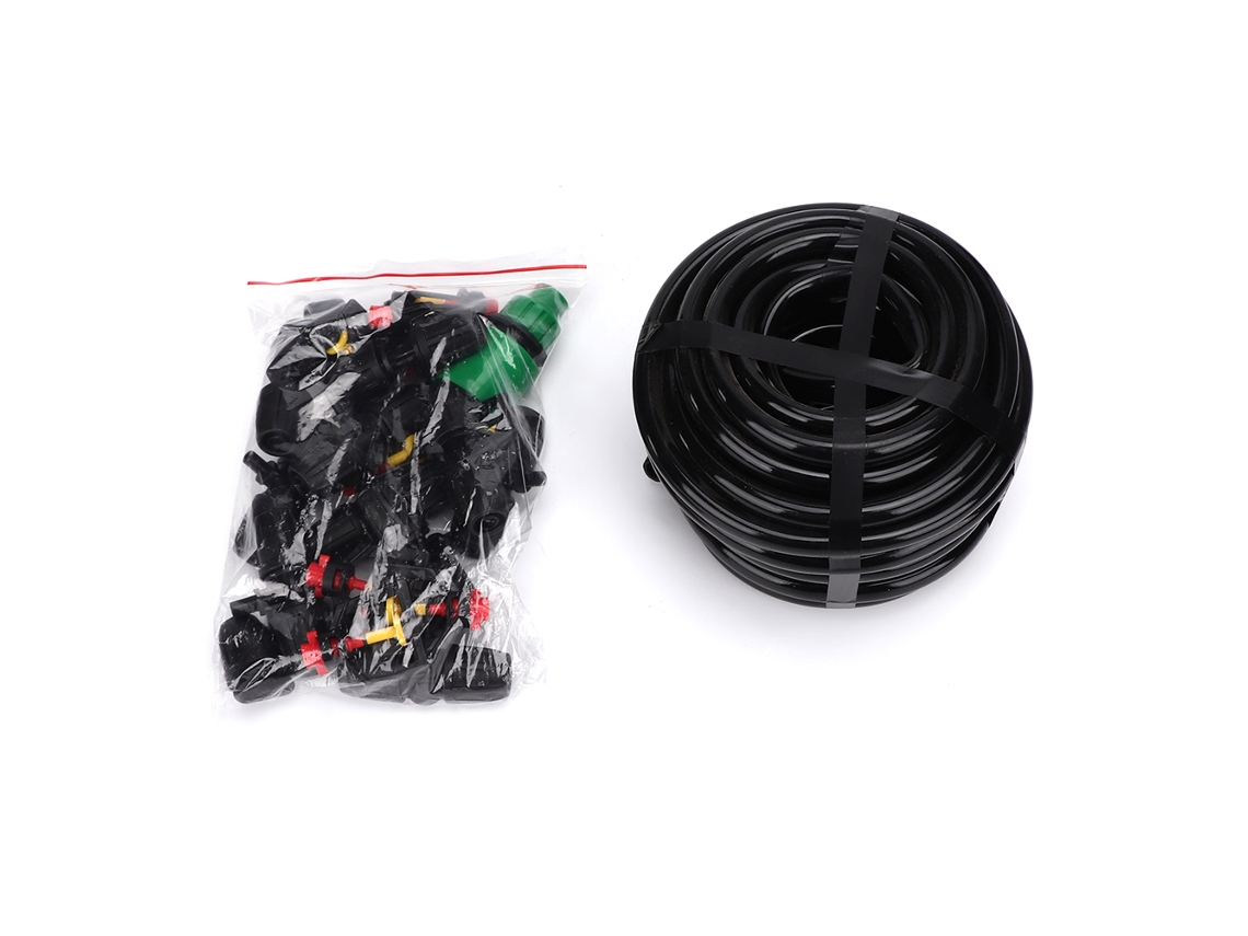 Kit De Riego Por Goteo, Sistema De Riego Automático Ajustable Para Macetas De Jardín, Plástico Pvc, 10 M