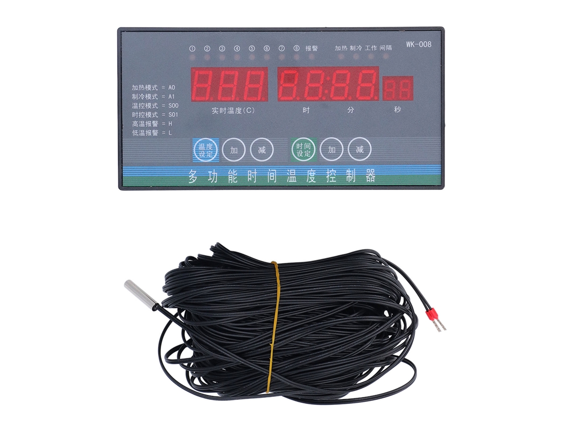 Controlador digital de temperatura de 8 canales