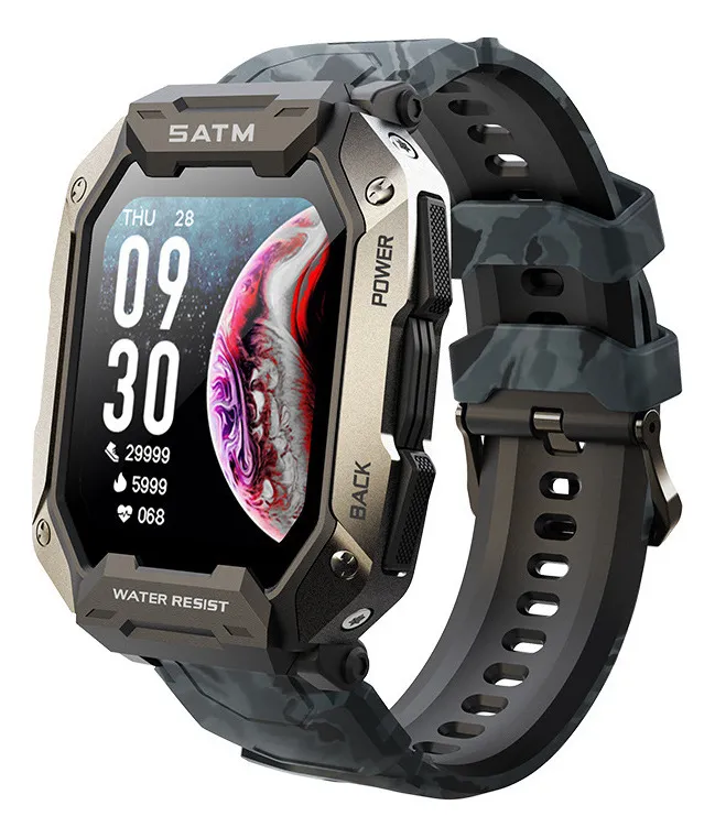 Reloj inteligente deportivo resistente al agua hasta 5 atm para hombre y mujer. Vayotoy