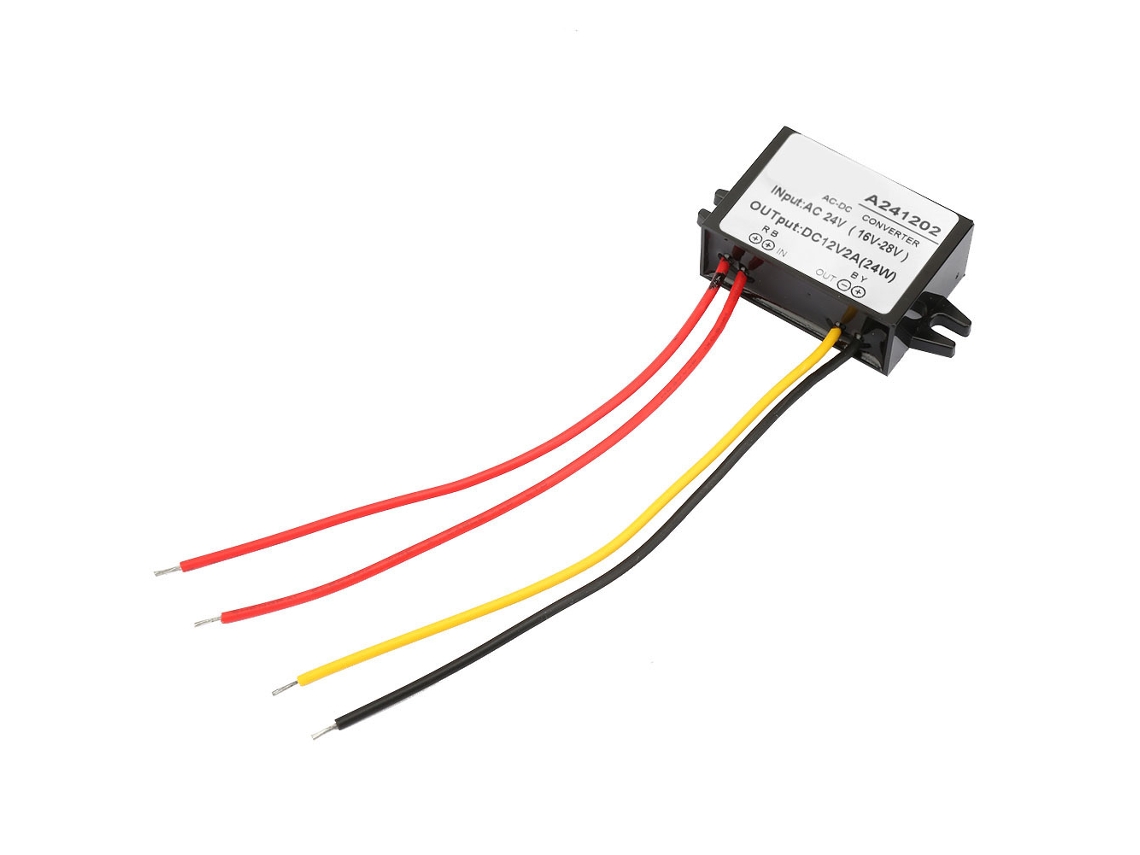 Módulo Convertidor De Ca Reductor De 16-28 V A Cc De 12 V (2 A) Ip67