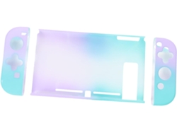 Carcasa Para Consola De Videojuegos Con Diseño Degradado, Resistente A Los Arañazos Y De Fácil Acceso.