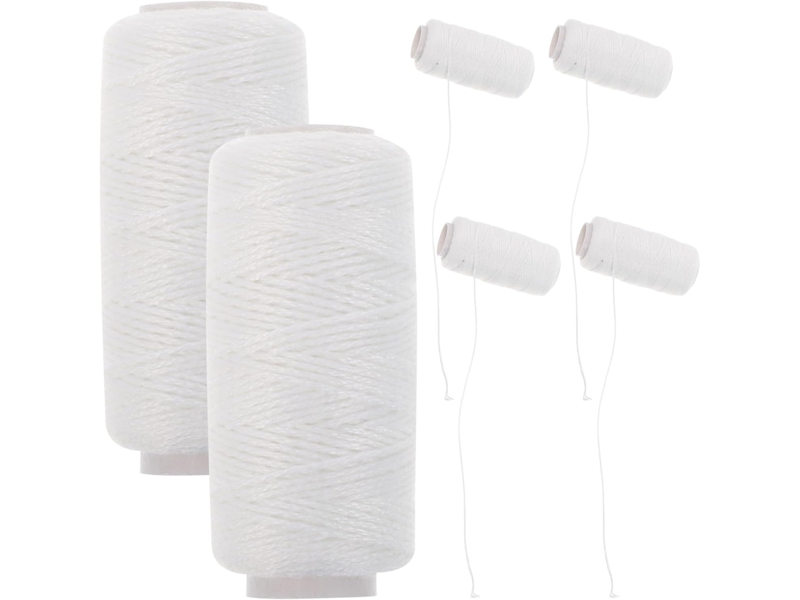 Conjunto De 6 Fios De Algodão Para Depilação Facial, Compatíveis Com Depiladores E Aparadores.