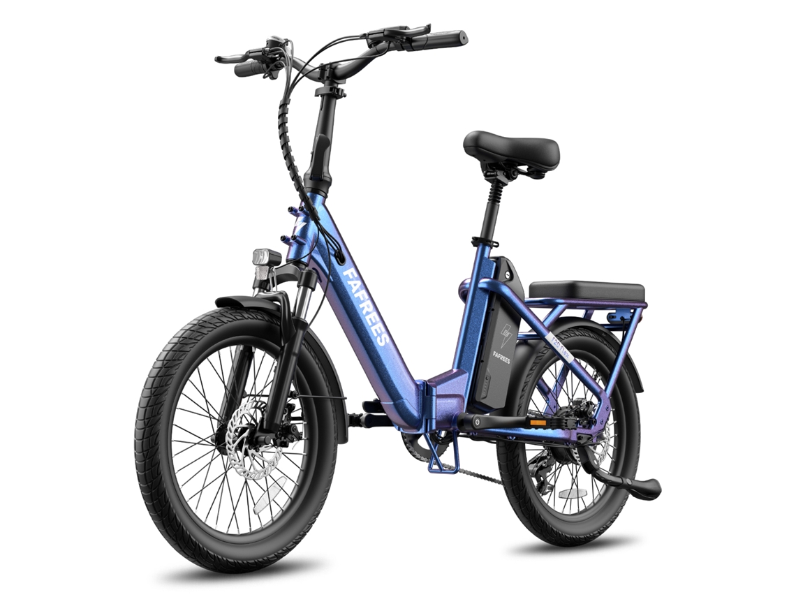 Bicicleta Eléctrica Plegable Fafrees F20 Flex, Batería Extraíble De 25 Ah, 7 Velocidades Para Desplazamientos Urbanos.