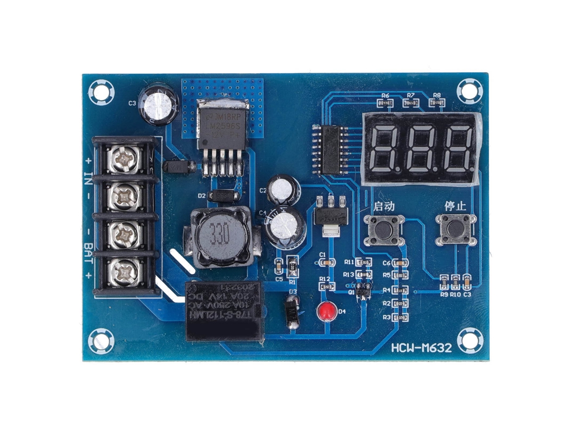 2026velora-módulo De Control De Carga Y Placa De Protección Para Baterías 12-24v Dc10-30v Hcw-m632