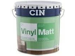 Pintura Acuosa CIN Vinylmatt (Blanco - 15 L)