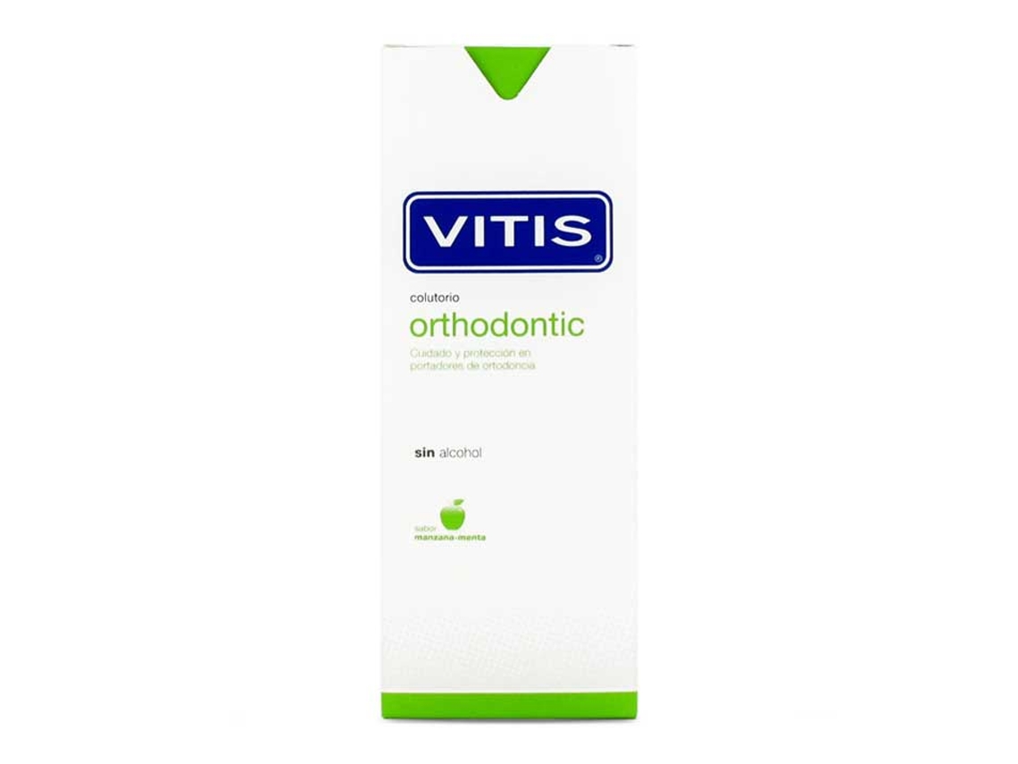 Enjuague Bucal VITIS Orthodontic Apple Mint Flavor (500 ml)