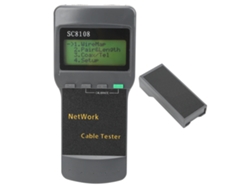 Probador de cable de Internet SC-8108 RJ45, comprobador de continuidad de 1350 m, herramienta de telecomunicaciones
