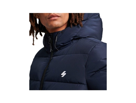 Plumífero de Hombre SUPERDRY Fuji Poliéster Azul (S)