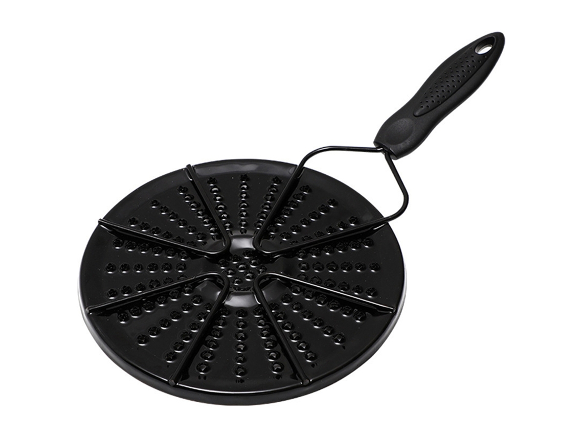 Placa Difusora De Calor De Hierro Negro De 38x19 Cm, Antideslizante Y Económica Para La Cocina.