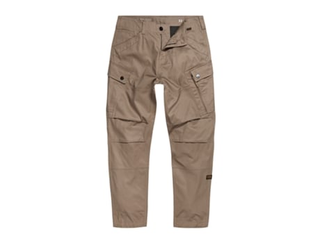 Pantalones de Hombre G-STAR Cargo Cremallera Regular Beige (31x32)