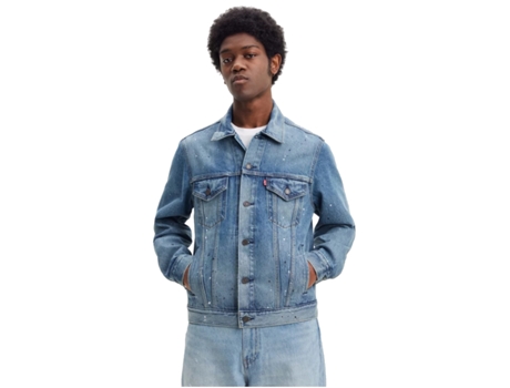 Chaqueta LEVI'S Hombre (Algodón - Azul - M)
