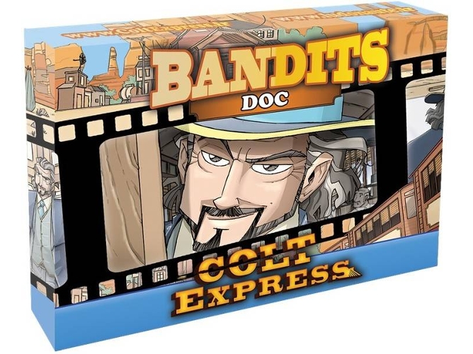 Juego de Mesa LUDONAUTE Colt Express Bandits Expansion-Doc (Inglés - Edad Mínima: 10)