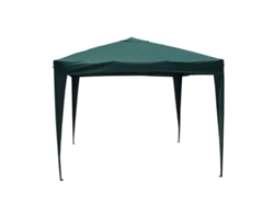 Pabellon plegable metal 3x3 m verde