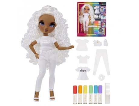 RAINBOW HIGH Muñecas Color & Create Purple Eyes RAINBOW HIGH