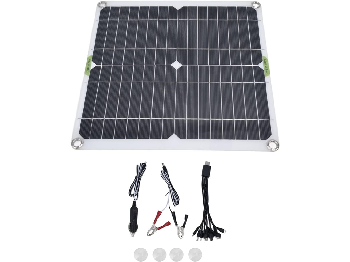 Panel Solar Portátil De 200 W Y 5 V, Ligero, De Diseño Delgado, Para Uso En Barcos, Automóviles O En El Hogar.