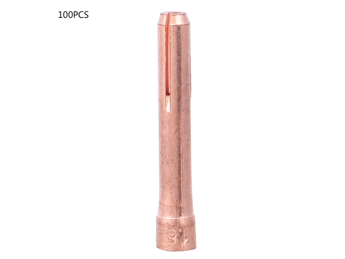 100 Unidades De Chalecos De Cobre Para Antorcha De Soldadura Tig Qq150a, Consumibles, Accesorios De 2,0 Mm