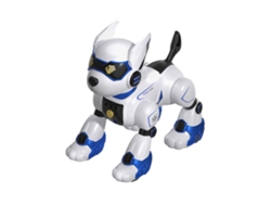 Perro Robot Rc Azul 2.4g Electrónico Anda Baila Control Remoto Táctil Juguete Mascota Niños Regalo
