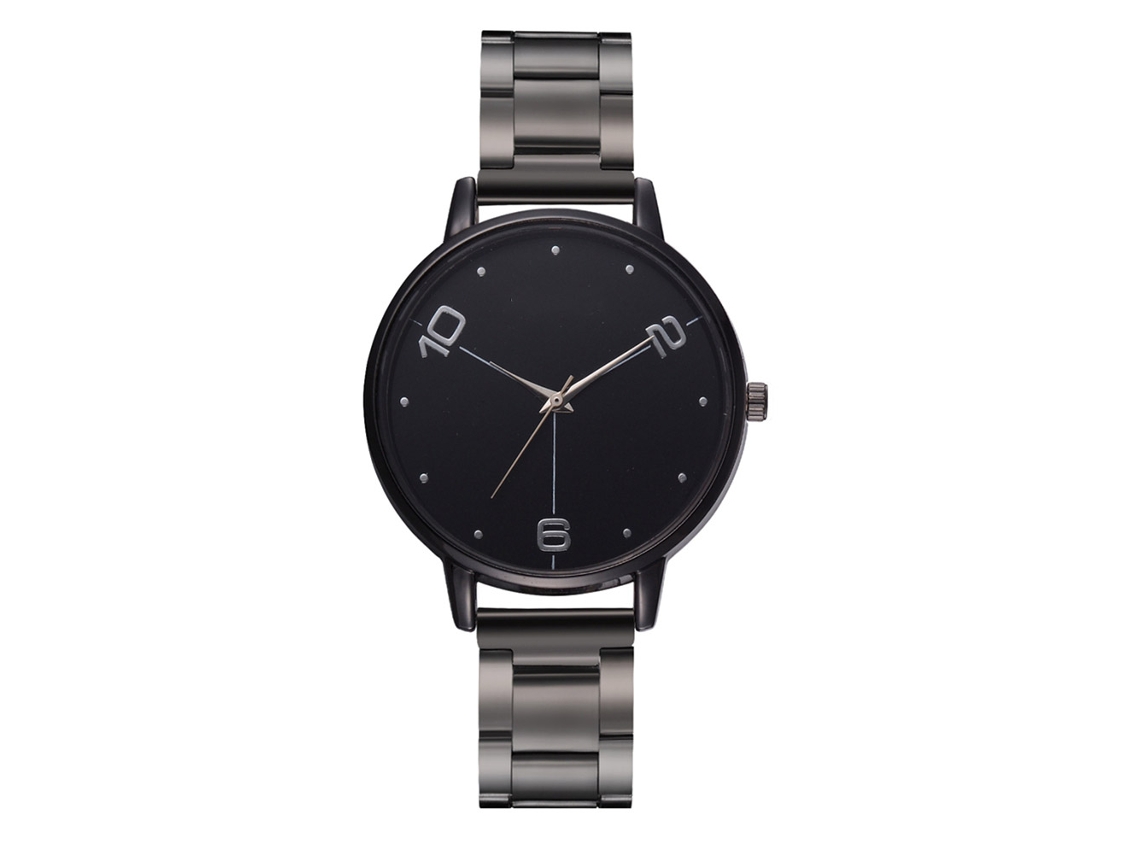 Reloj Unisex De Cuarzo Para Parejas Con Correa Sencilla De Piel Sintética En Acero Inoxidable (menta)