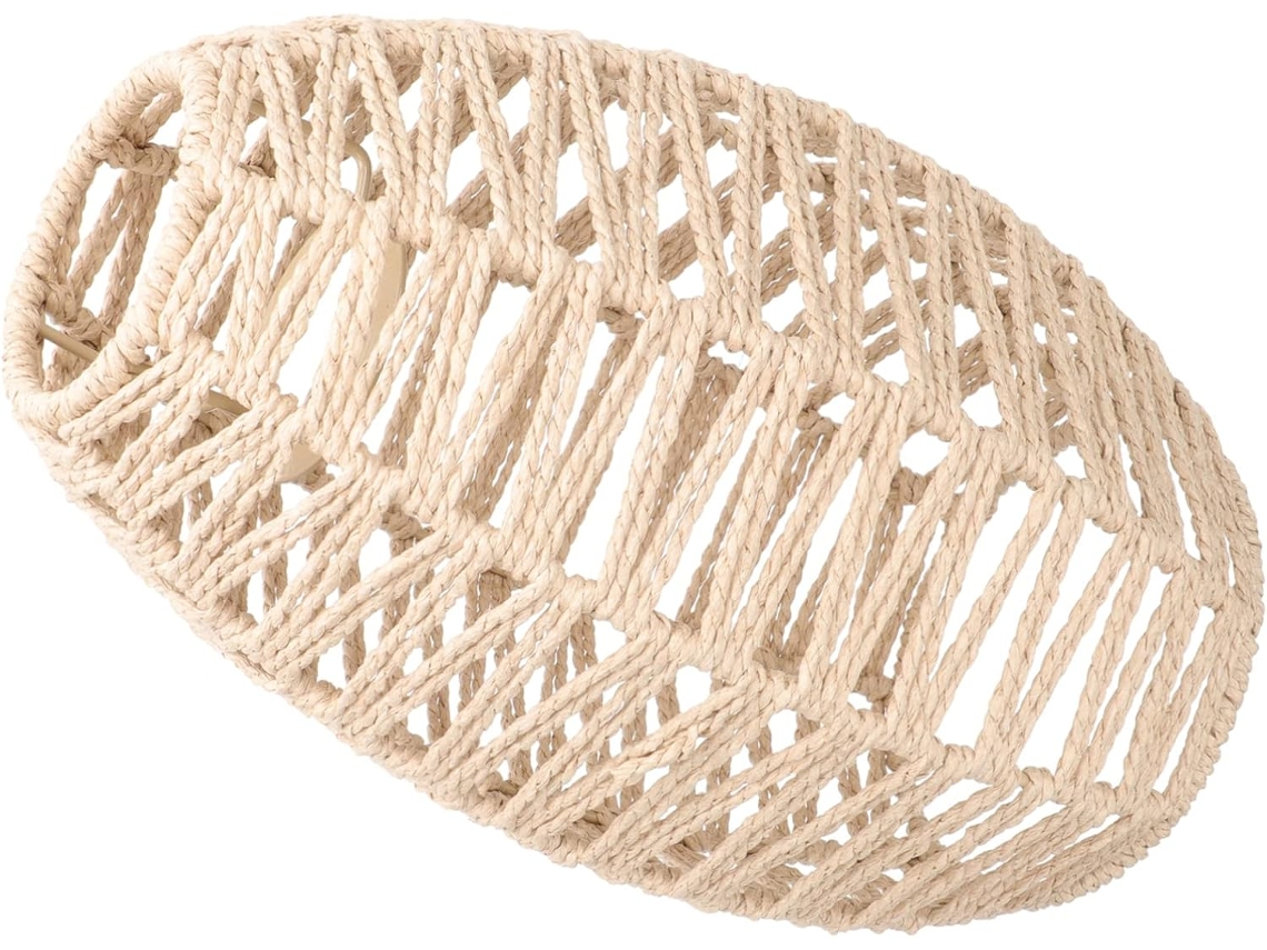 Cuerda De Papel Tejida, Lámpara De Araña China, Decoración Colgante Natural, Resistente Y Práctica.