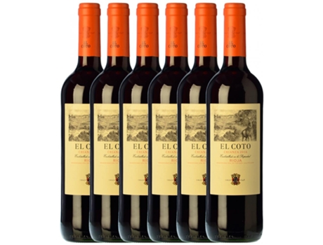Vino COTO DE RIOJA Coto De Rioja Tempranillo Rioja Crianza (0.5 L - 6 unidades)