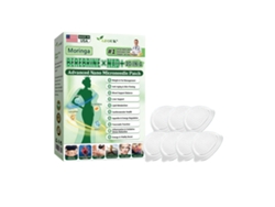 Parche de microagujas de moringa para un efecto reafirmante facial.