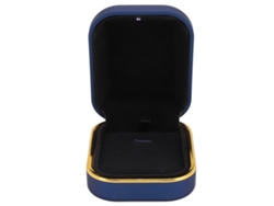 Caja Rectangular De Terciopelo Y Goma Con Luz Led Para Colgantes De Collares, Pulseras Y Regalos.