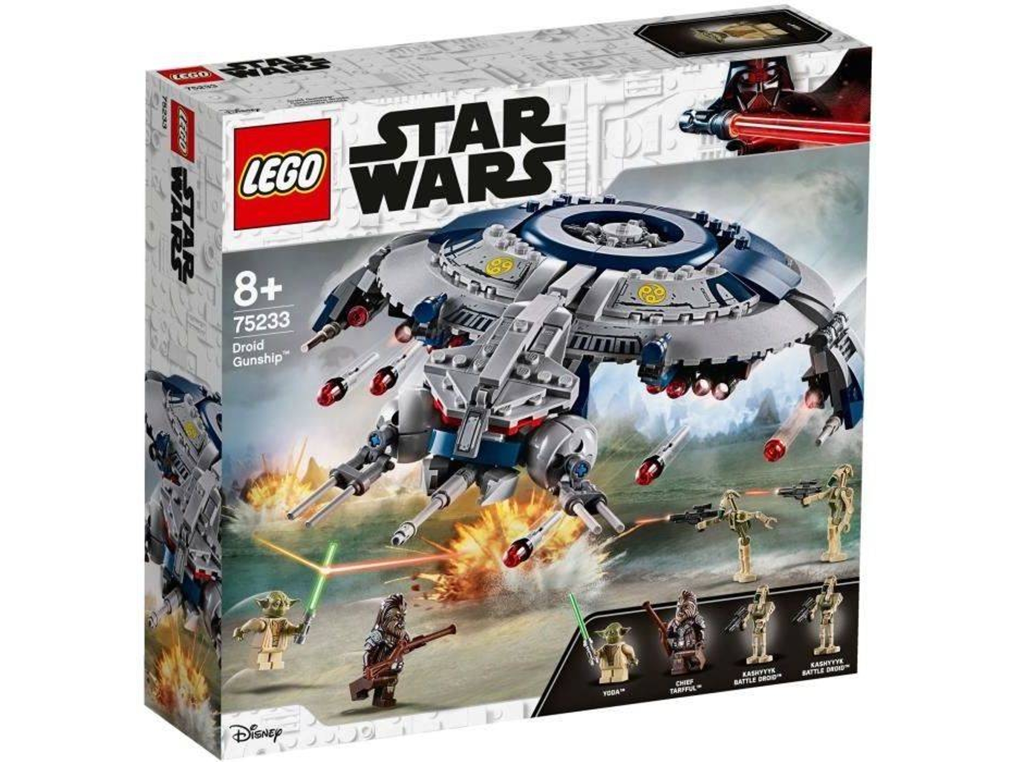 LEGO Star Wars: Droid Gunship - 75233 (Idade mínima: 8 - 389 Peças)