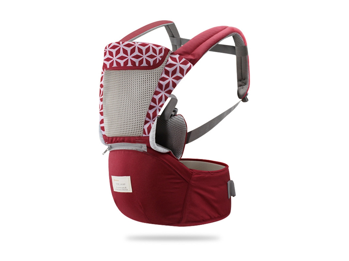 Portero Bebé Chrui Asiento Desmontable 0-36 Meses Transpirable (rojo)