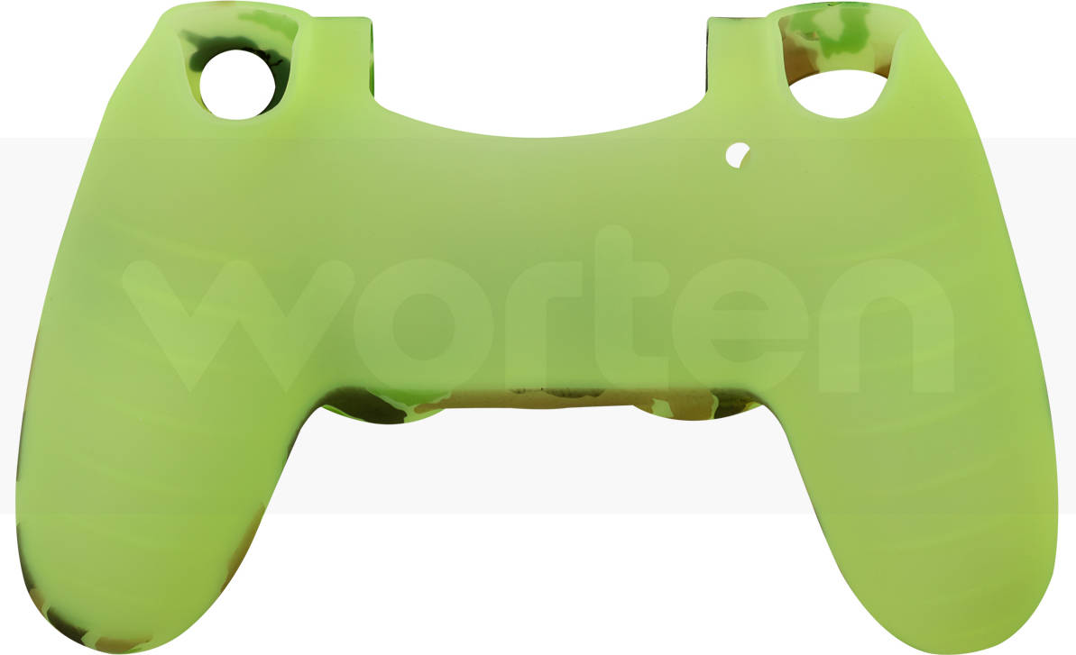 Funda de Silicon + Grips para Mando PS4 BLADE Woodland (Camuflaje)