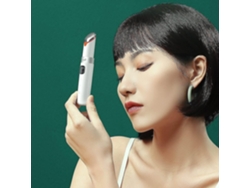Bolígrafo masajeador de ojos con calefacción, masajeador facial eléctrico antiarrugas para el cuidado del área de los ojos, masajeador de belleza.