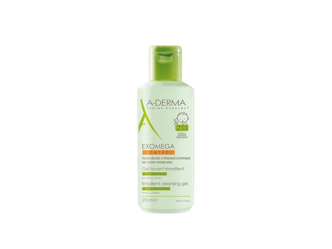 Gel de Baño A-DERMA Cc Exomega Control (200 ml)