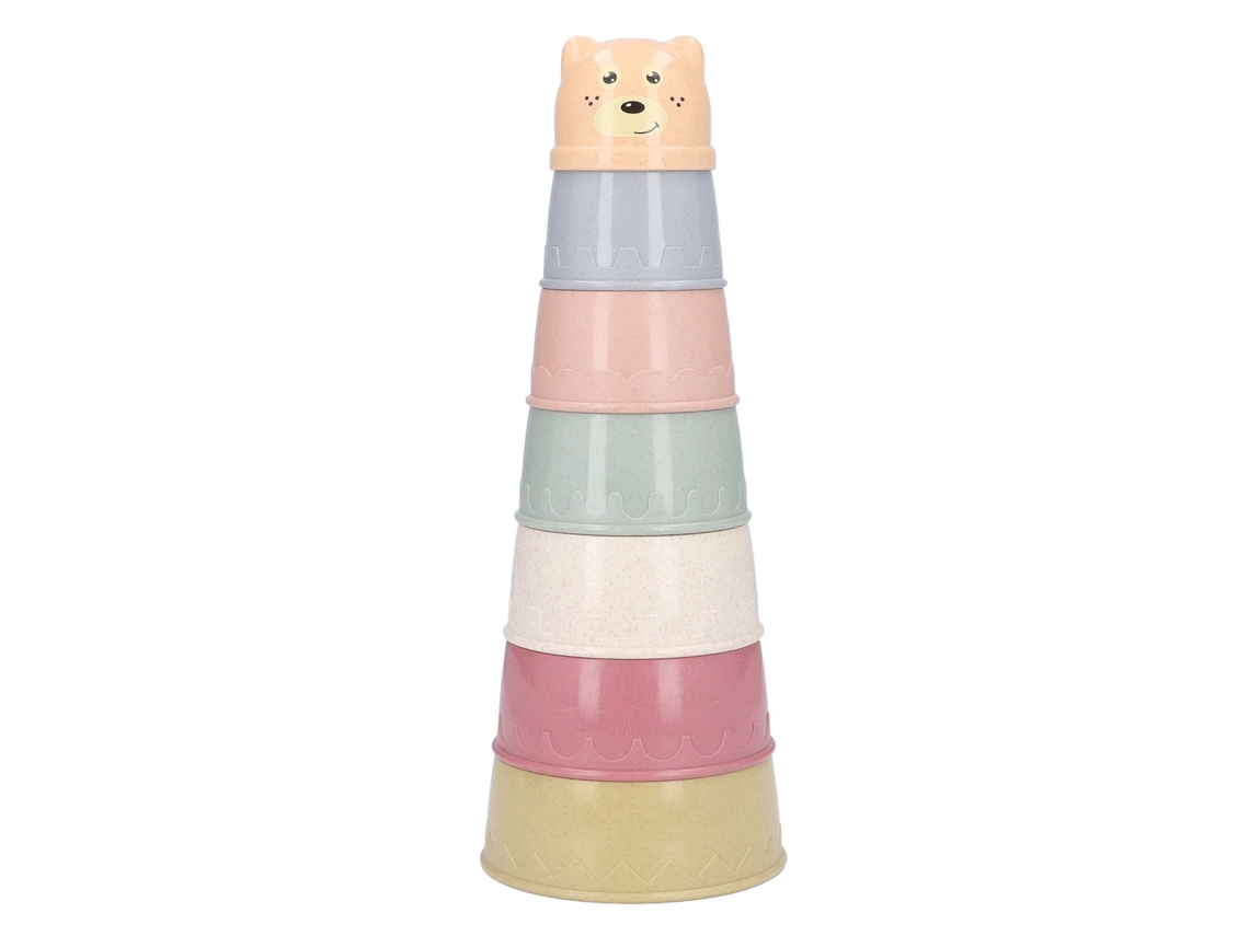 Vaso Apilable Para Bebé, Juguete De Baño Multicolor De Abs Para Niños, Regalo De Cumpleaños
