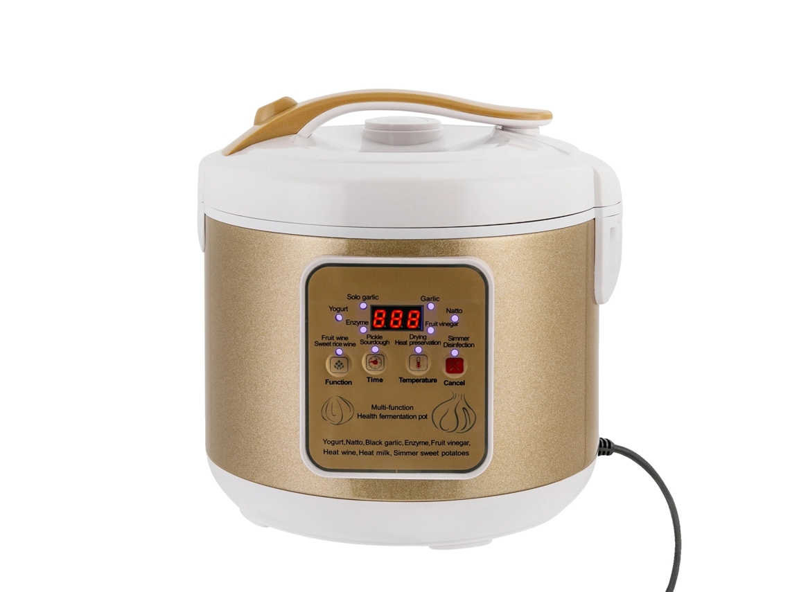 Máquina de yogur, gran capacidad, construcción duradera, marrón OEM