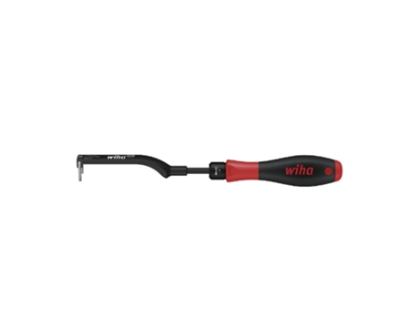 WIHA Juego de destornilladores dinamométricos TorqueFix® con llave de cables para conector redondo, de 2 unid., con limitación del par de apriete p...